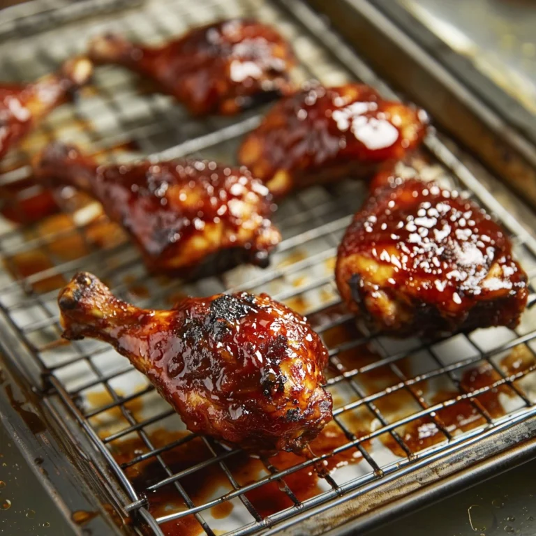 Baked BBQ Chicken Drumsticks