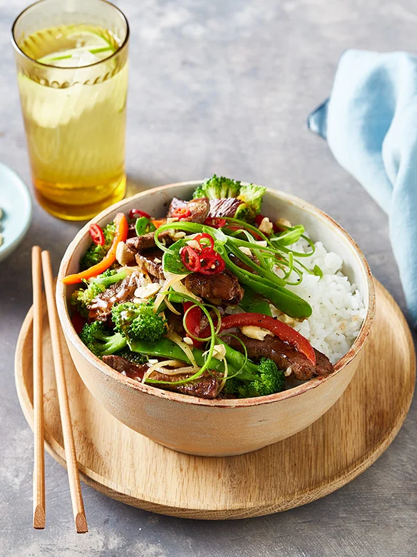 Beef And Cashew Stir-fry