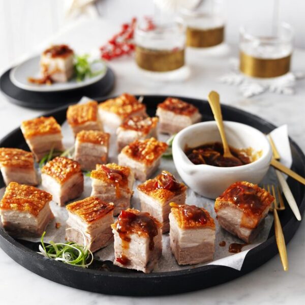 Crispy Pork Belly with Sticky Tamarind & Chilli Jam