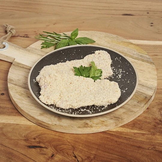 Crumbed Chicken Thigh Schnitzel