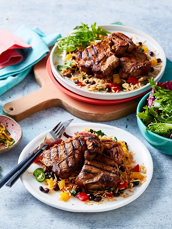 Honey And Chipotle Lamb Chops