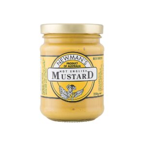 Hot English Mustard Newmans 250G