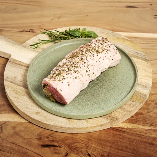 Lamb Loin Rolled & Seasoned