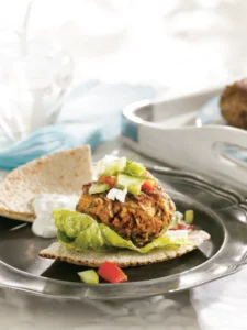 Mini Greek Lamb Burgers