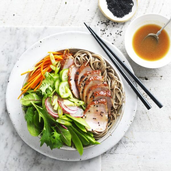 Miso Pork Salad Bowls