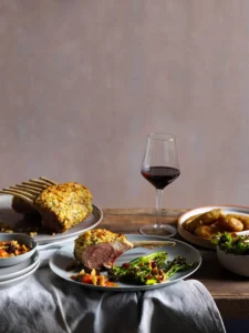 Pinenut And Rosemary Crusted Lamb Racks