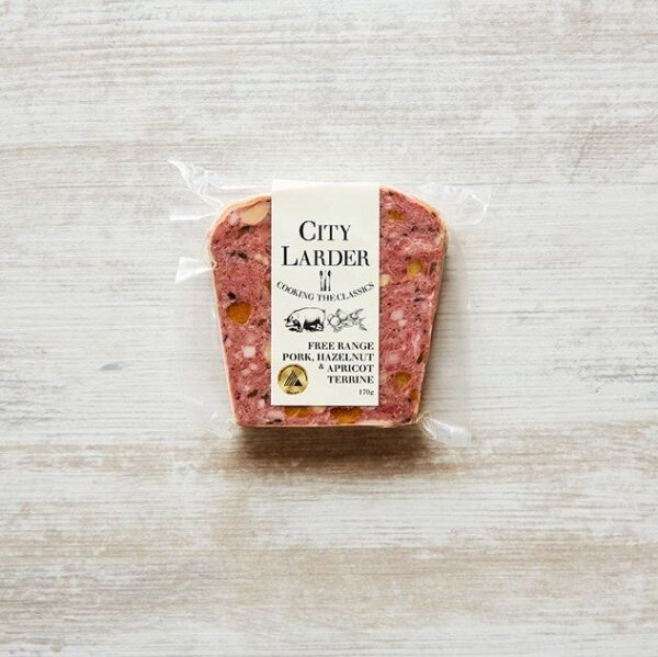 Pork, Hazelnut Apricot Terrine 150g City Larder