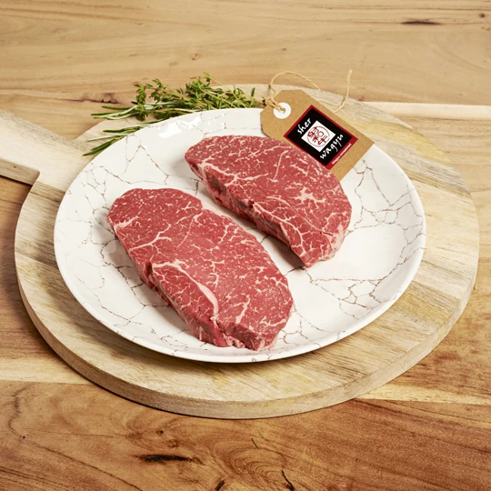 Sher Wagyu Rump Steak Marble Score 8+