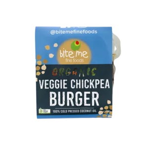 Veggie Chickpea Burger Vegan Organic 250G