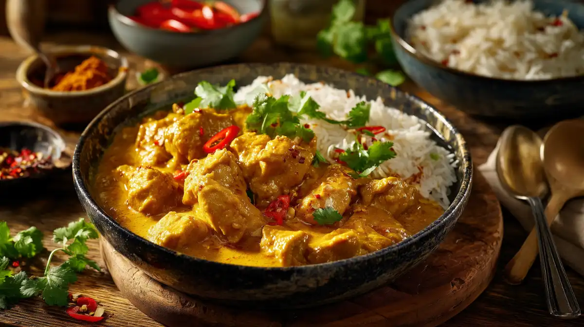 satay chicken curry with free range chicken thigh church street butcher